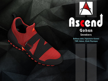 //Ascend// Gohan Sneaker - Red [ADD ME]