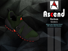 //Ascend// Gohan Sneaker - Seaweed [ADD ME]