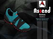 //Ascend// Gohan Sneaker - Teal
