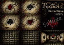 FULL PERM 7 Alice in Grunge Textures