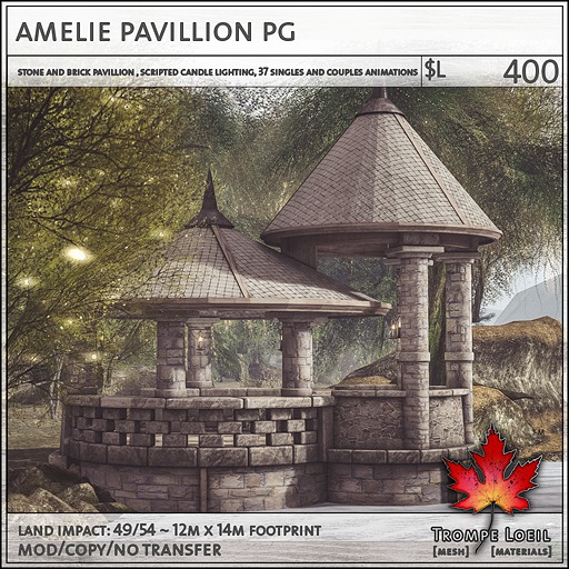 Trompe Loeil - Amelie Pavillion PG V1.1 [mesh]
