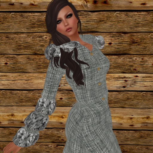 STELLA'S OLD WEST DREAM GREY COAT {BOXED}
