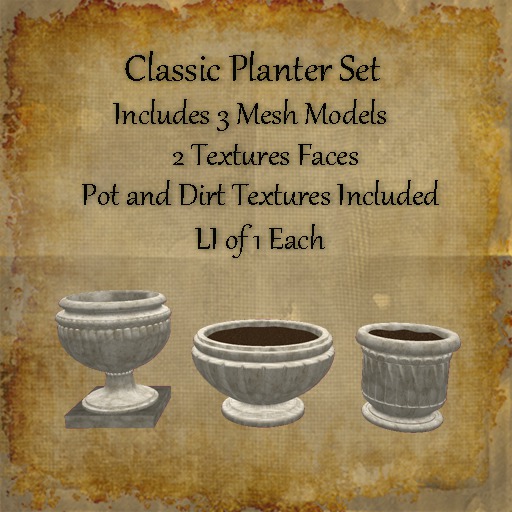 Bad Katz Classic Planter Set