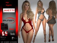 Brunsen! Janette Sexy Lingerie HUD Colors Fancy