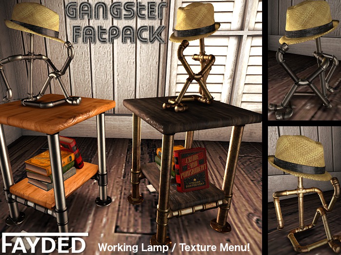 FAYDED - Gangster Pipe Table FATPACK [boxed]