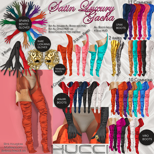::HH:: Hucci Unai Boots Belleza - DeepRose (Rez)