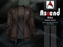 /Ascend/ Mike Bomber Jacket - Espresso
