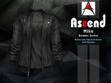 /Ascend/ Mike Bomber Jacket - Denim Black [ADD ME]