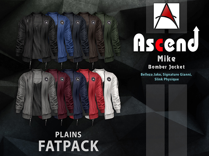 /Ascend/ Mike Bomber Jacket - Plains Fatpack [ADD ME]