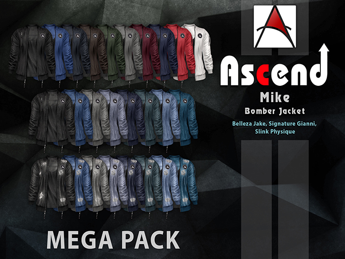 /Ascend/ Mike Bomber Jacket - Mega Pack