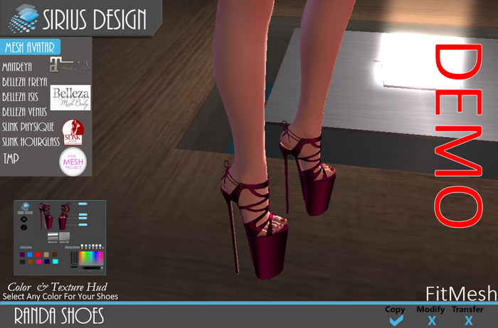 Sirius Design Randa Shoes Boxed ==DEMO