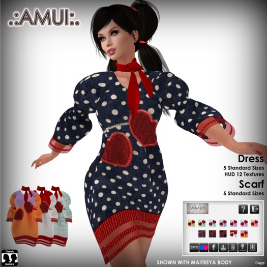 PROMO! .:AMUI:. "Agatha" Dress - SPECIAL VALENTINE'S DAY