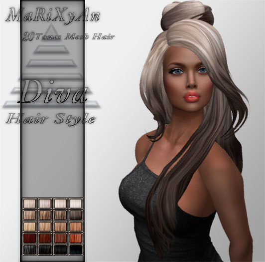[MaRiXyAn] Hair mesh***Margo***