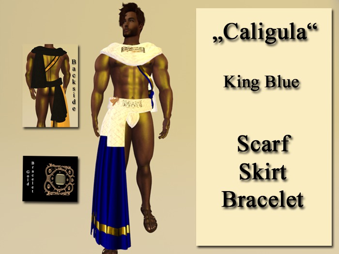 Monarch Caligula King Blue boxed