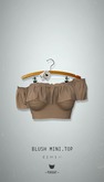 -Pixicat- Blush Mini Top (Brown)
