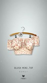 -Pixicat- Blush Mini Top (LightFlower)