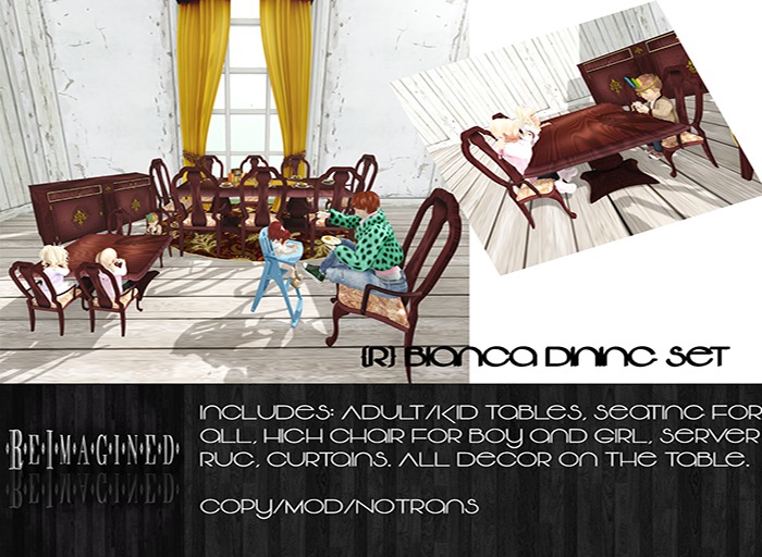 {R} Bianca Dining Set FINAL{ADD ME}