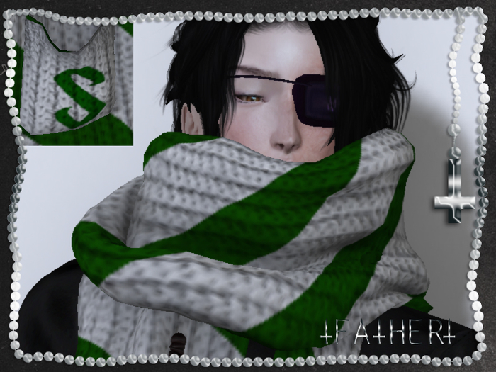 +FATHER+ - Hogwarts House Scarves - Slytherin