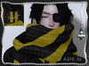 Father scarves hufflepuff ad