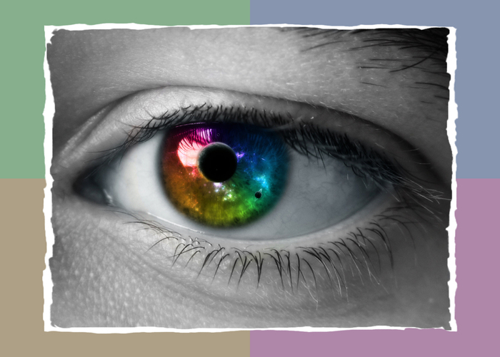 World in my Eyes (wall hanging)