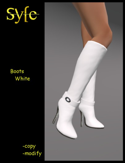 Boots White - Syfe