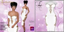 ![Enchantress] Amedee Dress White