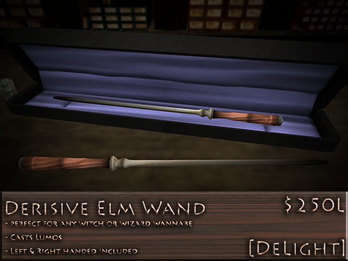[DeLight] Derisive Elm Wand Case
