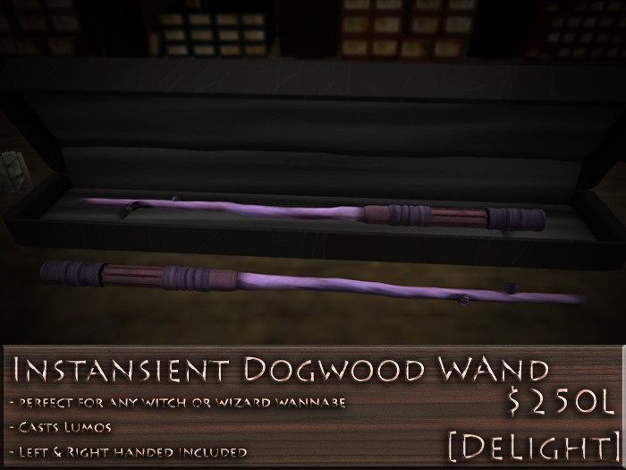 [DeLight] Instransient Dogwood Wand Case