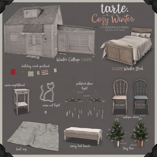 tarte. winter bed RARE