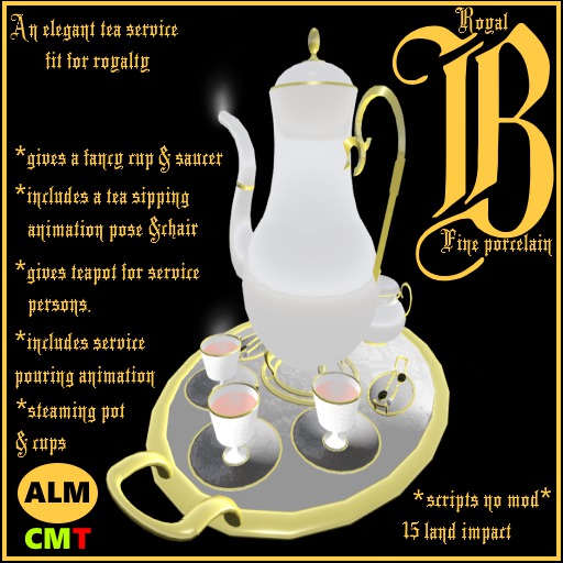 ***Royalty English Tea Service*
