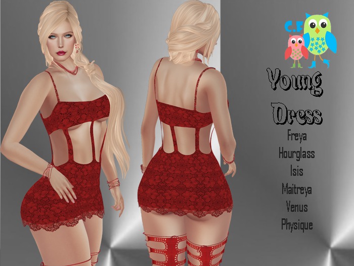 ::Corujito's:: Young Dress-red