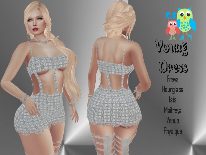 ::Corujito's:: Young Dress-white
