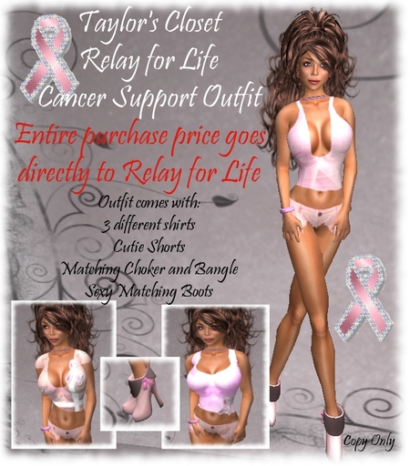 Taylor's Cancer Support Outfit