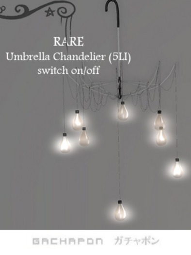 C L A Vv. Hibernating Time - Umbrella Chandelier RARE