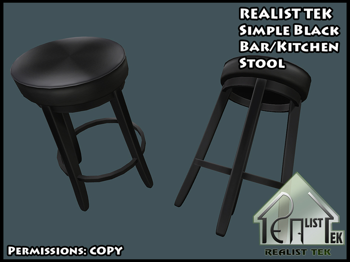 Realist Tek Sculpted Kitchen Stool