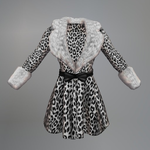 Snow Leopard Mesh Coat