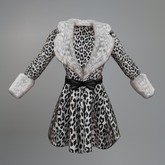 Snow Leopard Mesh Coat