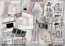 REIGN.- BABE CAVE OTTOMAN (SILVER)- # 16