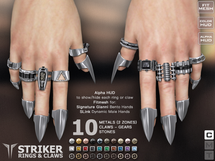 **RE** Striker Rings & Claws BOX