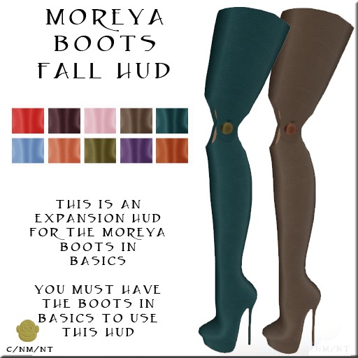 BM Moreya Boots Fall HUD
