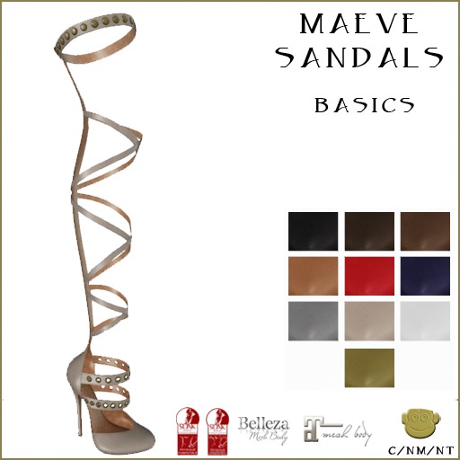 BM Maeve Sandals Basics DEMO