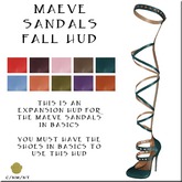 BM Maeve Sandals Fall HUD