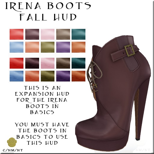 BM Irena Boots Fall HUD