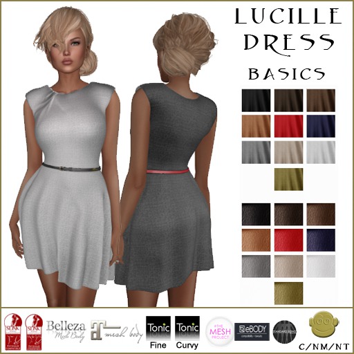 BM Lucille Dress Basics DEMO