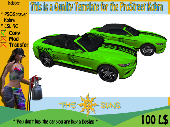 :T4S: PSC-Sprayer Kobra - Green Devil