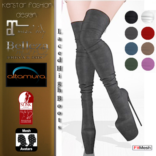 KS Design - Laced High Boots