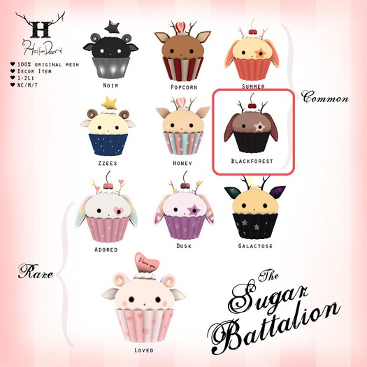 +Half-Deer+ The Sugar Battalion (Blackforest)