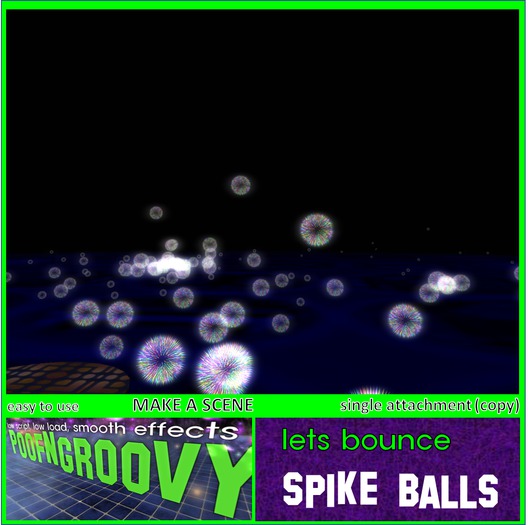 SpikeBalls ~LetsBounce~ (Attach) PoofNGroovy