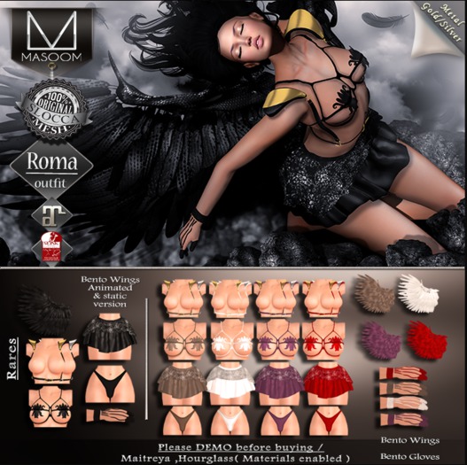 [[ Masoom ]] Roma outfit LARA 10 Common