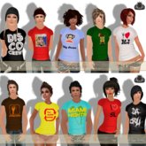 [SE*Designz] T-Shirt Fun FATPACK